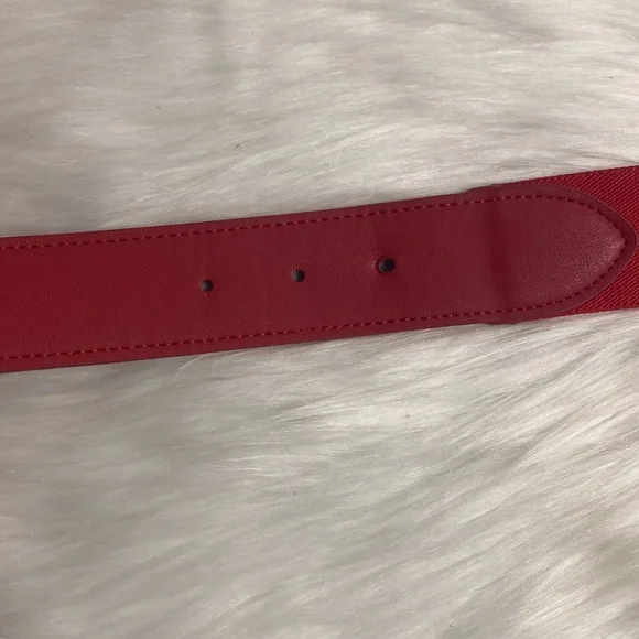 Youth Nike T-Ball or Baseball Red Belt One Size Adjustable 1.5” Thick - Picture 4 of 12